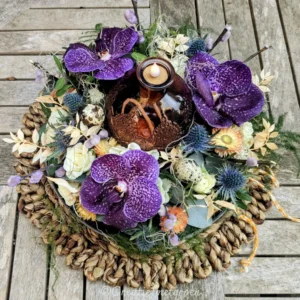 Luxe Vanda Orchideeën Taart - Afbeelding 3