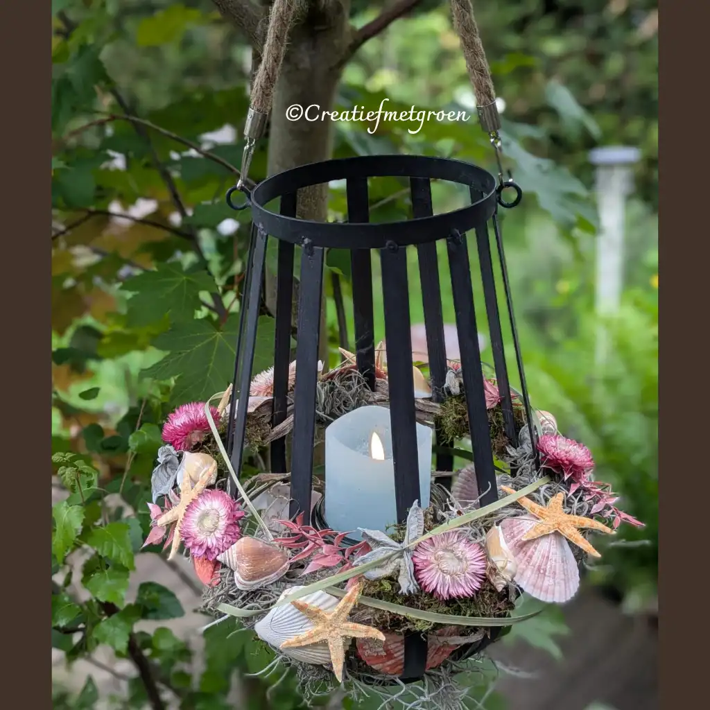 Bohemian Glow Windlicht - Afbeelding 1