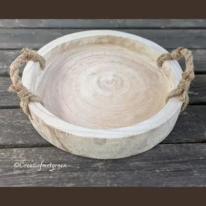 Schaal met Touwgrepen