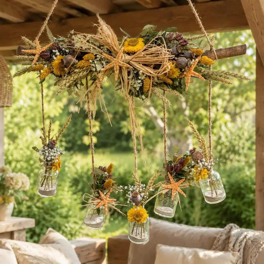 Summer Cottage Bloemenhanger Geel