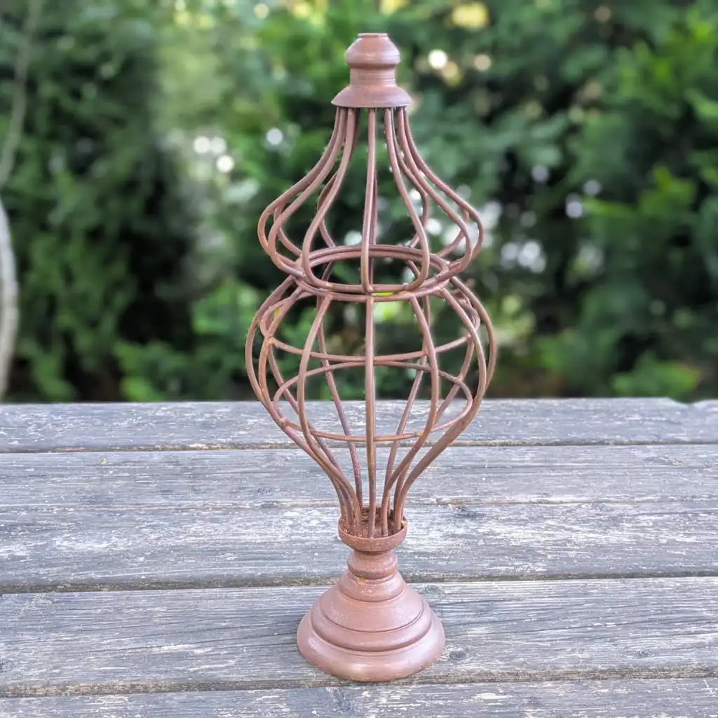 Rustiek Decoratie Ornament Roestbruin