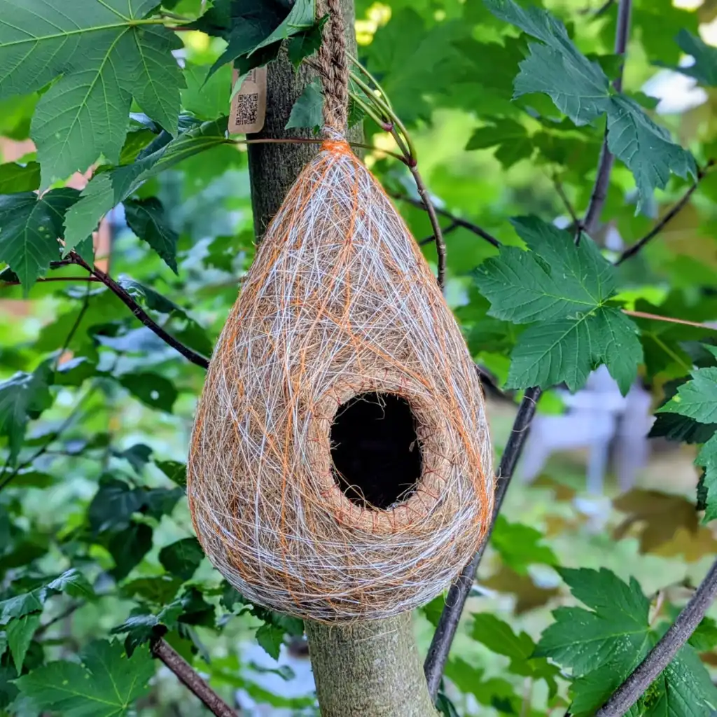 Vogelhuisje Druppel – Kokosvezel ( groot)