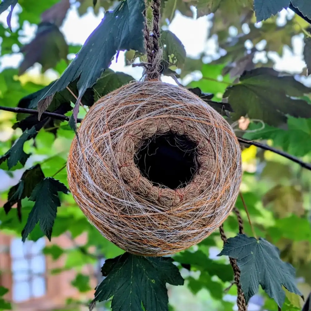 Vogelhuisje Rond – Kokosvezel
