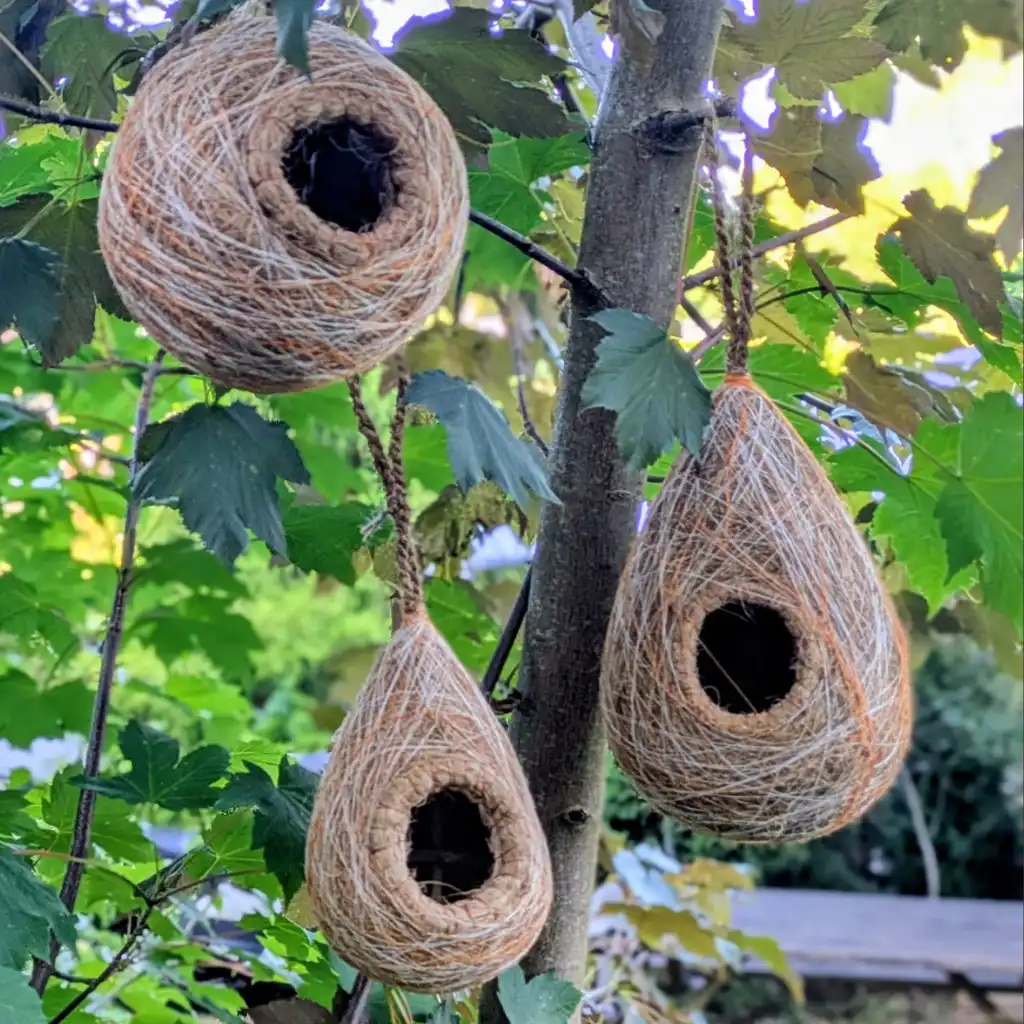 Vogelhuisje Rond – Kokosvezel