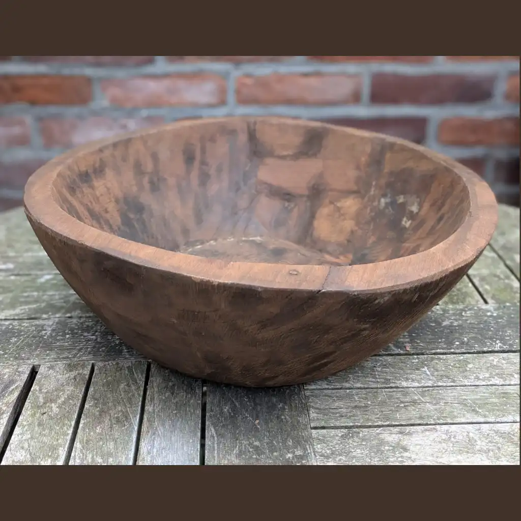 Robuuste Houten Schaal (C) 40cm