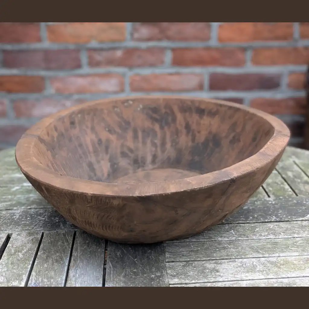 Robuuste Houten Schaal (C) 40cm