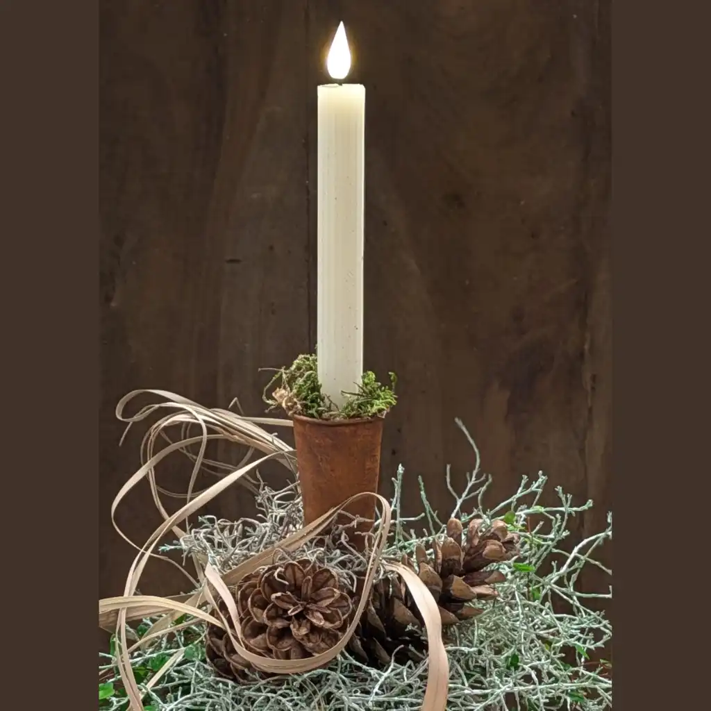Roestige Steekkoker - 25 cm